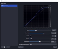 Add a graph to the audio compressor · OBS Studio Ideas and Suggestions